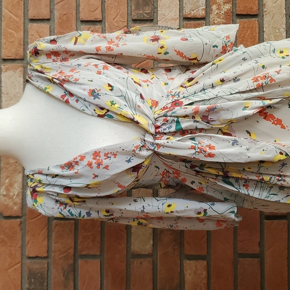 100% Silk Baraschi Floral Dress - Picture 2 of 11